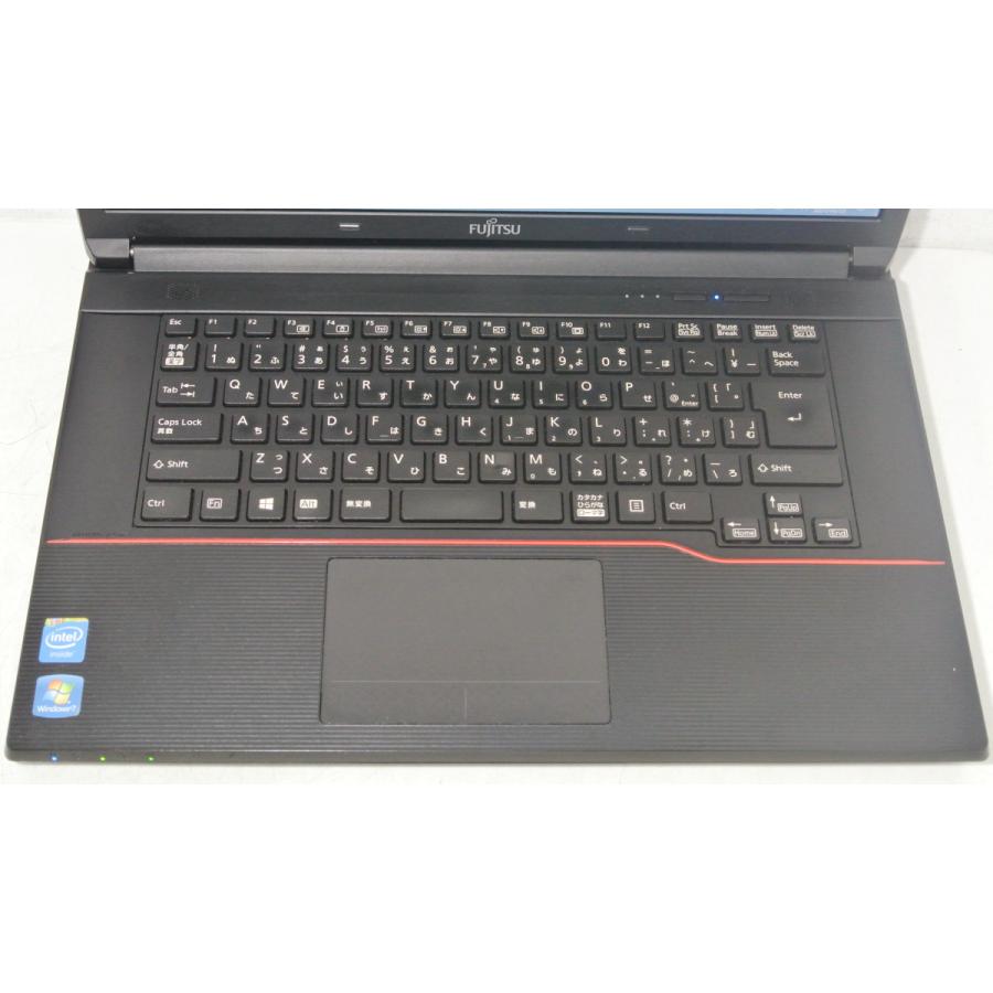 富士通(Fujitsu)LIFEBOOK A574/H FMVA05023Z Celeron 2950M(Haswell)2.0GHz/4GB/新品SSD240GB/DVD-ROM/HD/Win10Pro/OfficeHB2019/送料無料/中古激安｜et8｜03