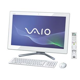 [送料無料]SONY VAIO Lシリーズ VPCL225FJ/WI [ホワイト]（Core i5 2410M/4GB/2TB/BD/FHD/地デジ/Windows7/Office Home and Business 2010）｜et8