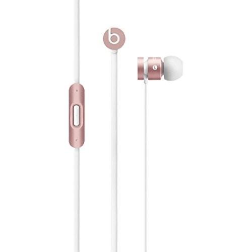 beats in ear headphones rose gold