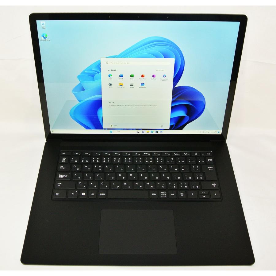 Surface Laptop 5 RHI-00045[ブラック]Core i7 1255U/8GB/SSD512GB/2496x1664/Win11/OfficeHB2021dj/メーカー展示美品/送料無料｜et8｜02