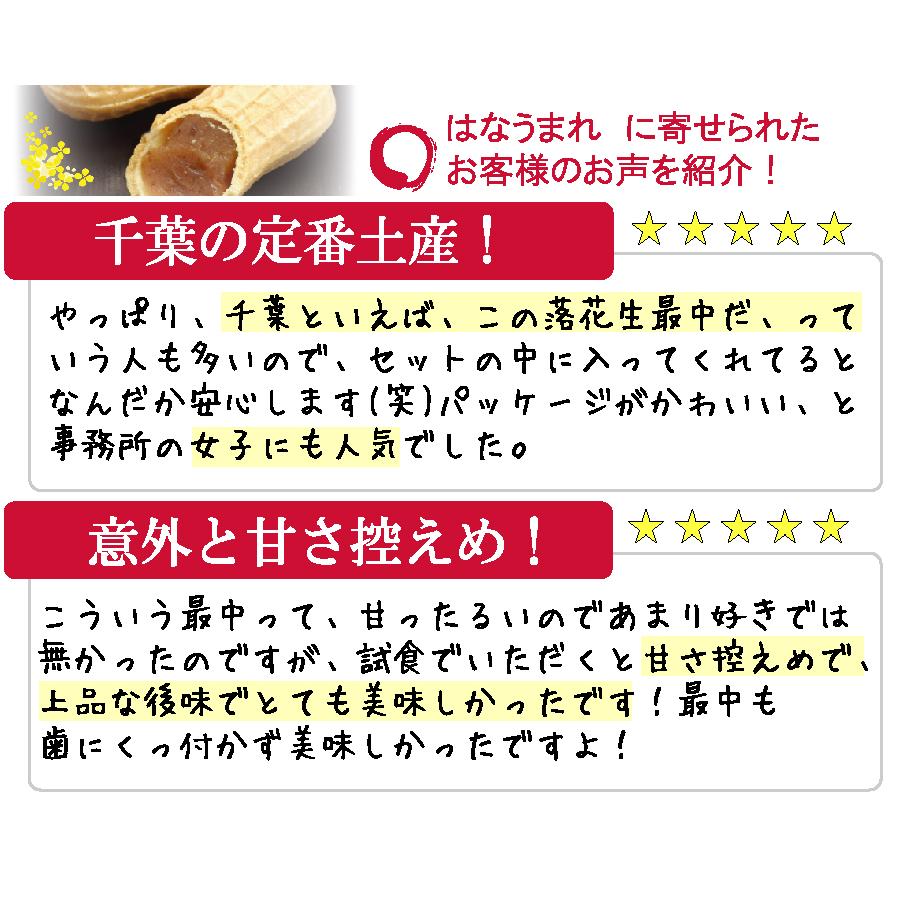 お試しセット　千葉県 お土産 お取り寄せスイーツ 手土産 プレゼント 挨拶 詰め合わせ お菓子 落花生 ピーナッツ 饅頭 もなか 和菓子 個包装｜etaiyou｜12