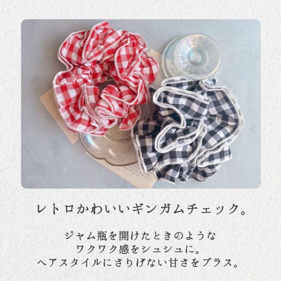 ヘアゴム　レトロシュシュ　No.524 シュシュ BK｜LiFE｜公式オンラインショップ ヘアゴム レトロシュシュ