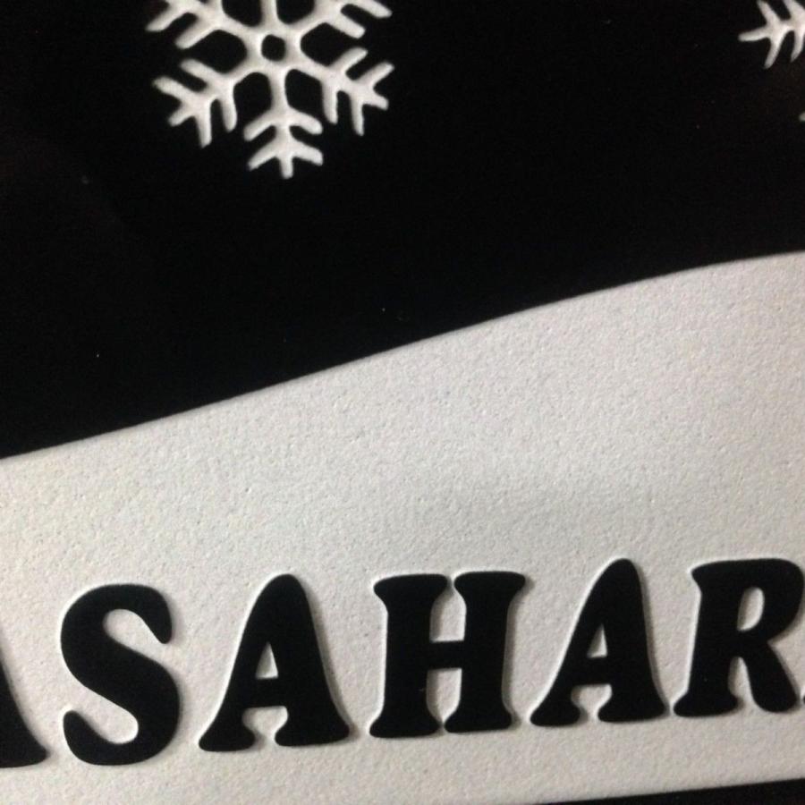 150角 モノトーンタイル表札 「黒・つや有り」 デザイン表札 送料無料 おしゃれ シンプル シック 戸建 マンション 二世帯 正方形 ブラック 【追加マグネット可】 |  | 03