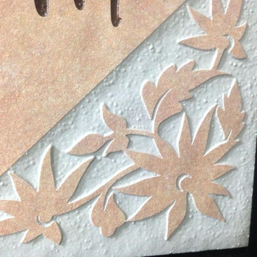 150角 ローマタイル表札 「茶」 タイル表札 デザイン表札 おしゃれ 番地 二世帯 戸建 マンション 彫刻 正方形 追加マグネット可 |  | 03