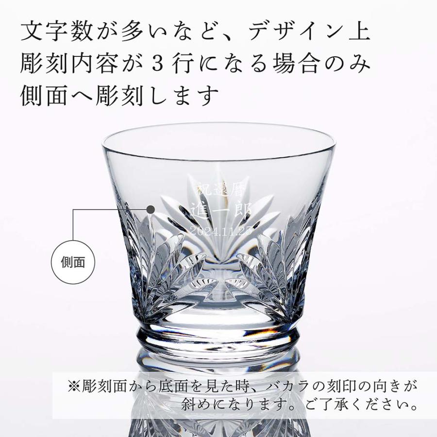 【お急ぎ対応】2024年 Baccarat バカラ ルテシア タンブラー 単品 名入れ彫刻代込み 名入れ プレゼント ギフト 名前 刻印 父の日 母の日 法人 正規品 ブランド | バカラ | 02