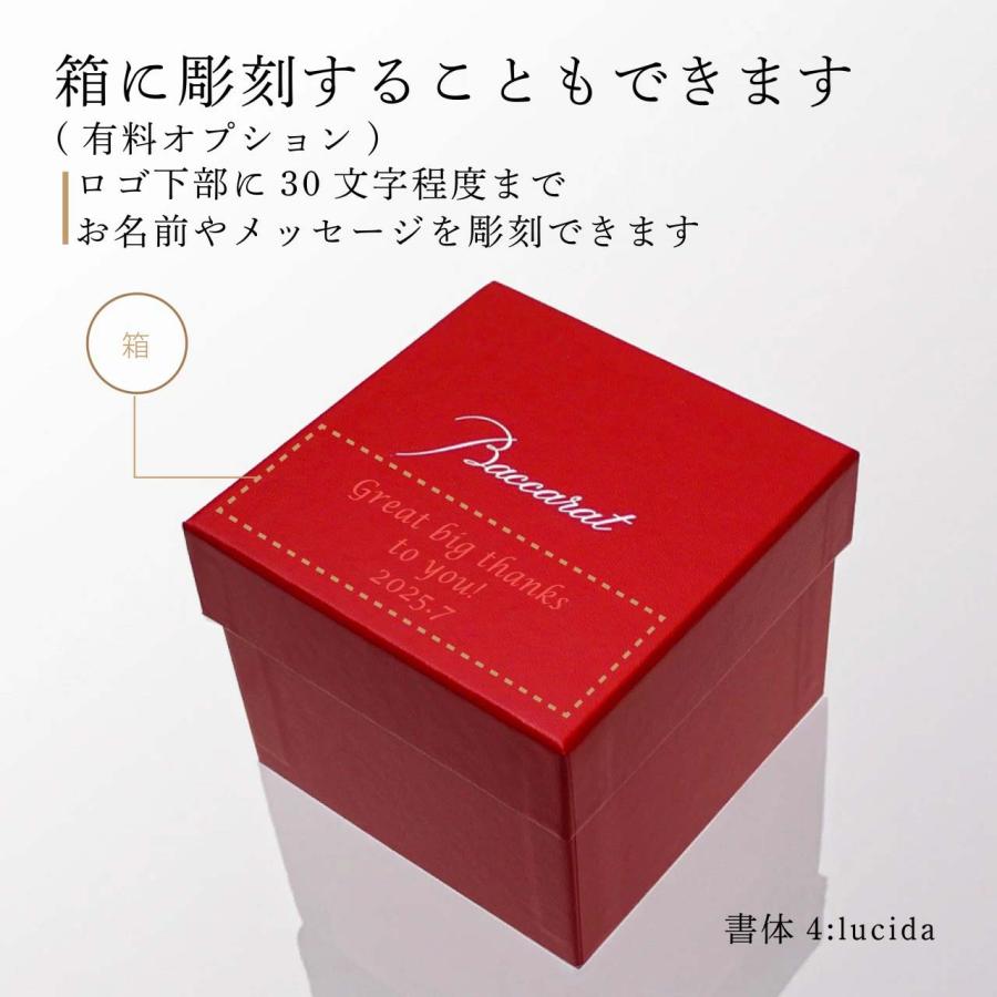 【お急ぎ対応】2024年 Baccarat バカラ ルテシア タンブラー 単品 名入れ彫刻代込み 名入れ プレゼント ギフト 名前 刻印 父の日 母の日 法人 正規品 ブランド | バカラ | 06