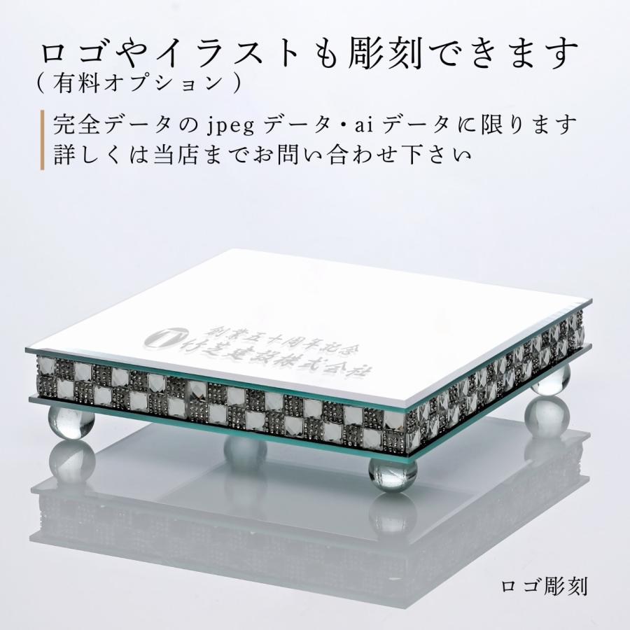 バカラ（Baccarat） いななく馬・ミラー台座 Lサイズ オリジナルセット