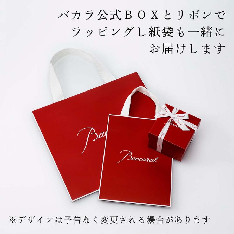 名入れ代込み 正規店ラッピングバカラ まねき猫 レッドオクトゴン 10cm 座布団付 Baccarat 名前 名入れ 彫刻 刻印 名入れギフト 法人 開店祝 プレゼント ギフト | バカラ | 06