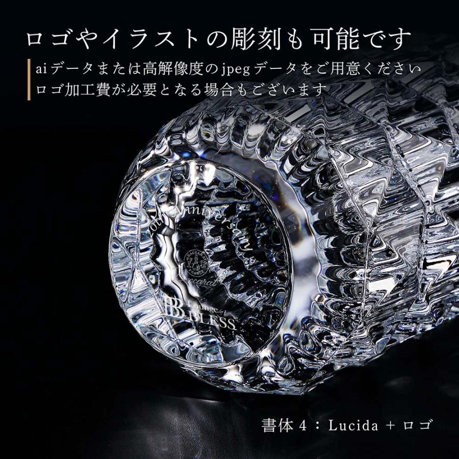 Baccarat バカラ ルクソール ベース Mサイズ 名入れ彫刻代込み 名入れ ギフト 記念品 花瓶 受賞 お祝い 法人 開店祝 フラワーベース 高級 ブランドの画像