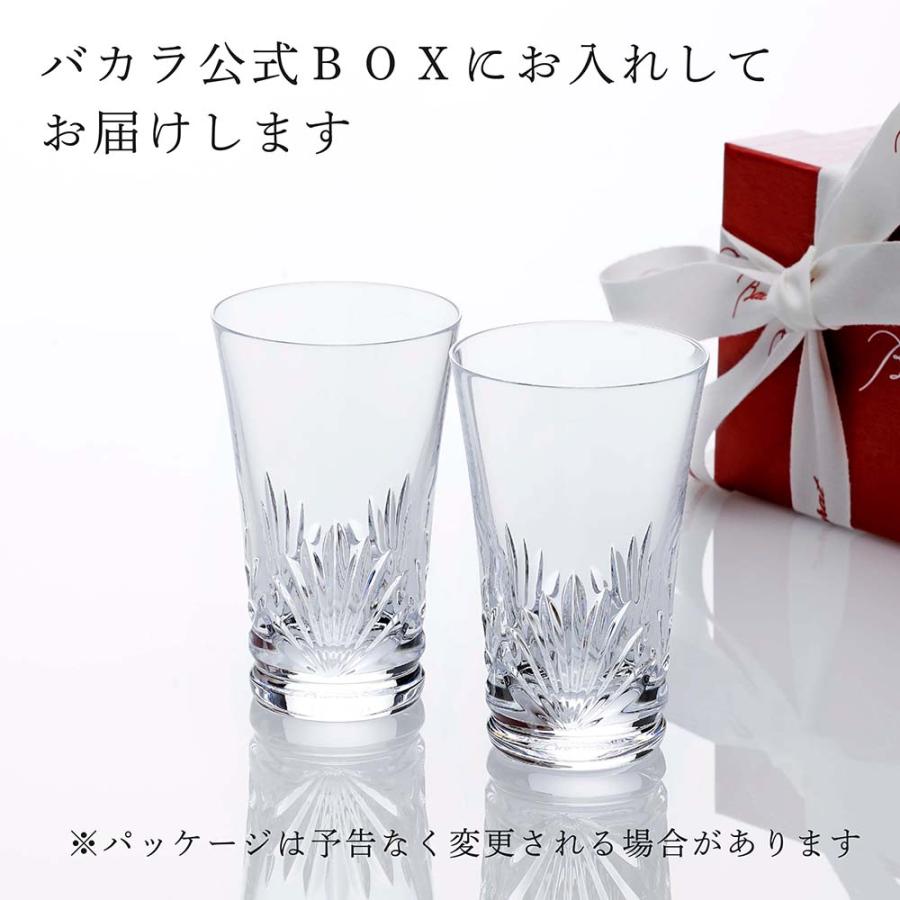 バカラ（Baccarat） グラスジャパン ルテシア ペア 名入れ彫刻代込み