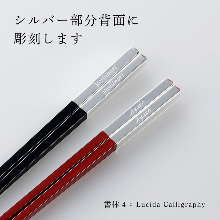 Christofle クリストフル ユニ ペア箸 ルージュ 赤・ノアール 黒 セット 結婚祝 内祝 新築祝 引越祝 記念品 ノベルティ 両親贈呈品 |  | 01