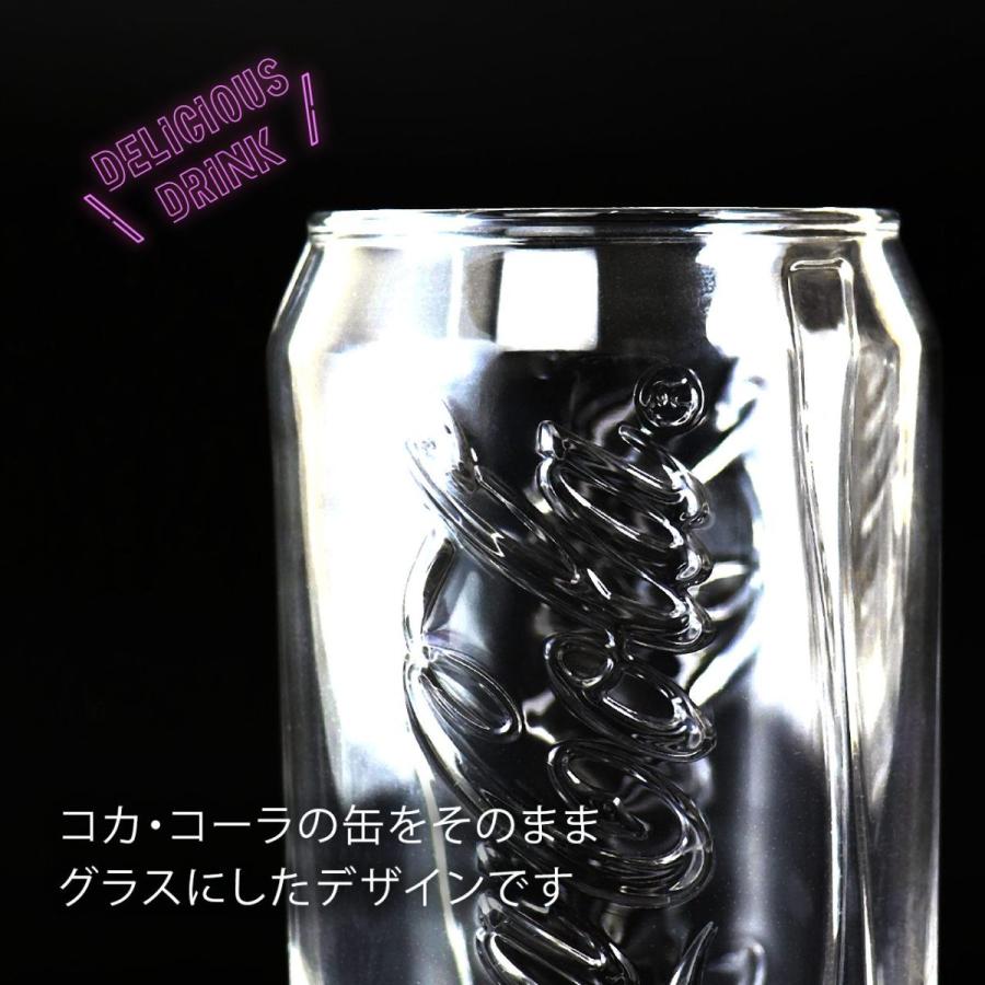 Coca Cola（コカコーラ） Coca-Cola アデリア 缶型グラス クリア 355ml