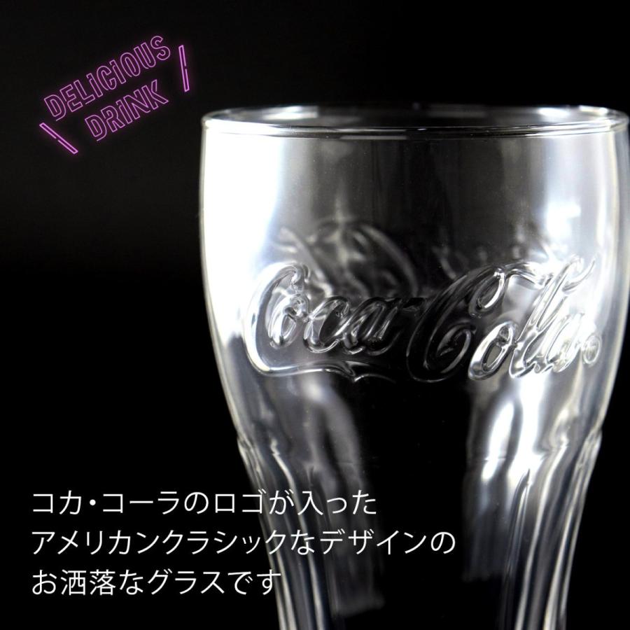 Coca Cola（コカコーラ） Coca-Cola アデリア ジェヌイングラス クリア