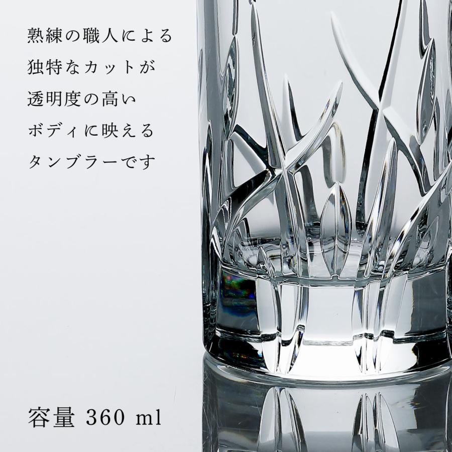 DaVinci Crystal ダ・ヴィンチ クリスタル ザラ タンブラー 360ml 名