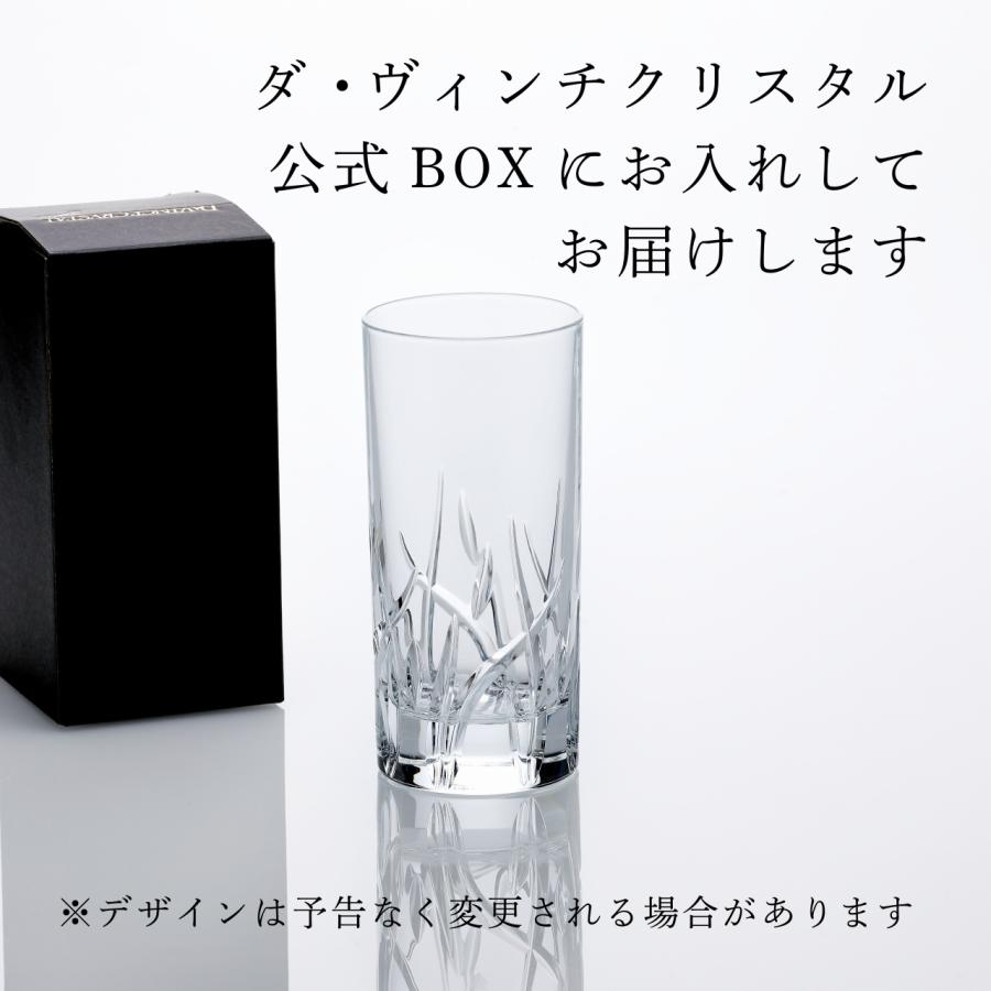 ダ・ヴィンチ クリスタル ザラ タンブラー 360ml 名入れ 彫刻 刻印 名入れギフト プレゼント お祝 誕生日 父の日 グラス ハイボール 水割り コップ 名入れグラス｜etchingfactoryhama｜05