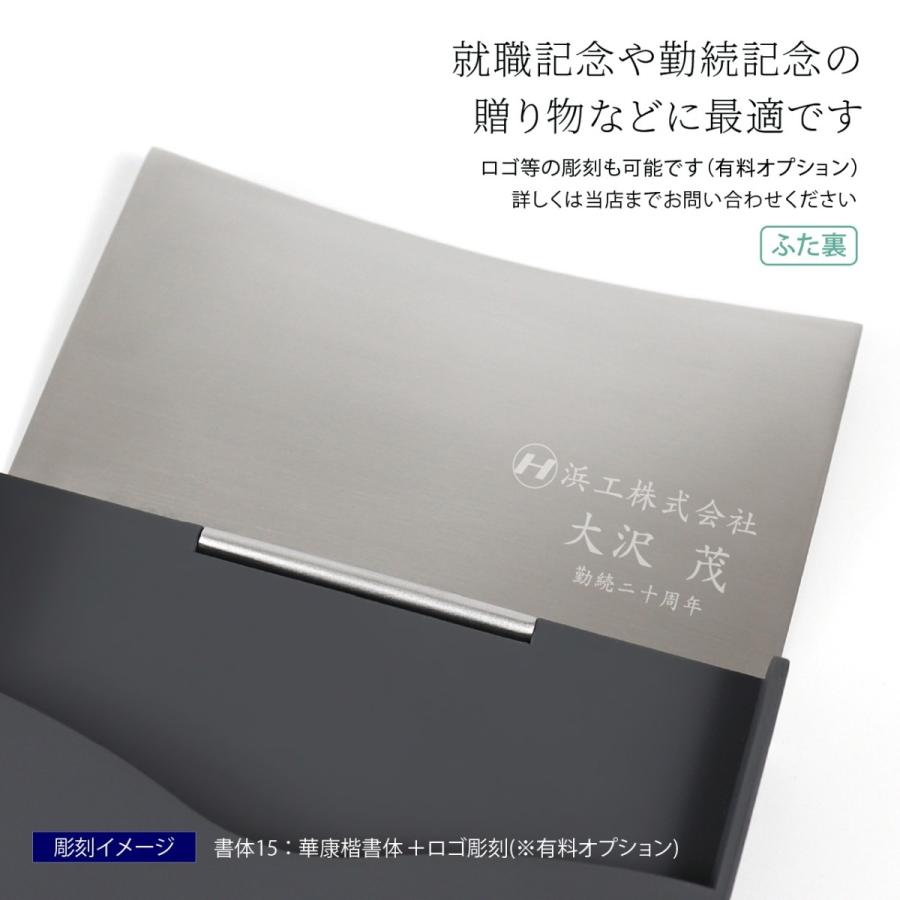 GEORG JENSEN ジョージ・ジェンセン カードホルダー 名入れ彫刻代込み