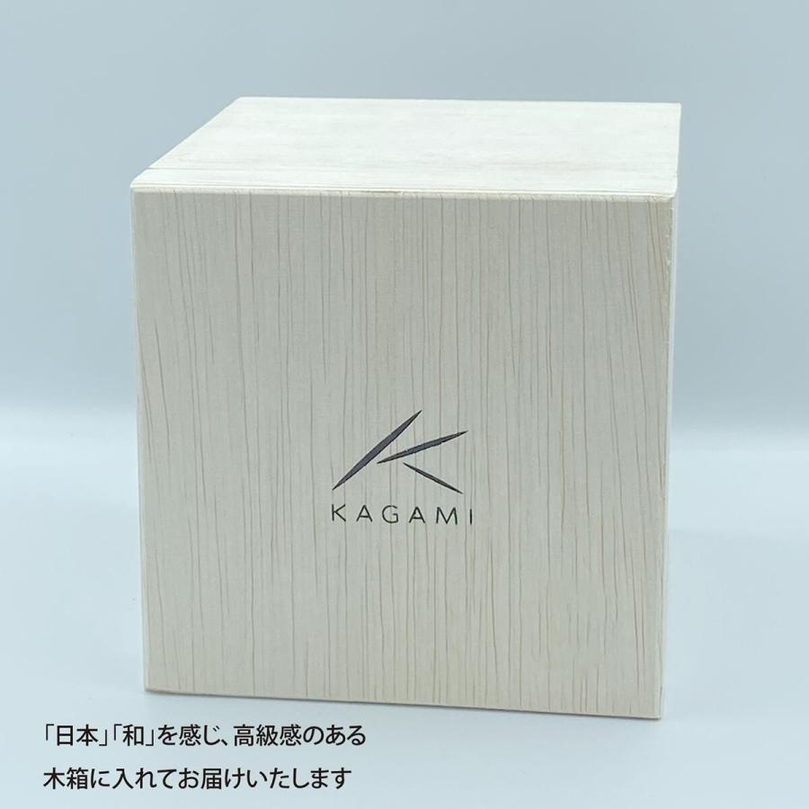 KAGAMI カガミクリスタル ロックグラス [T685-2393-BLK] 名入れ彫刻代込み | KAGAMI | 05