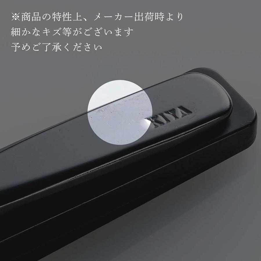 【ラッピング無料】【ロゴ対応】【名入れ代込み】日本橋木屋 KIYA 爪切 黒 大 6.9cm 桐箱入り 名前 名入れ 彫刻 刻印 名入れギフト プレゼント |  | 06