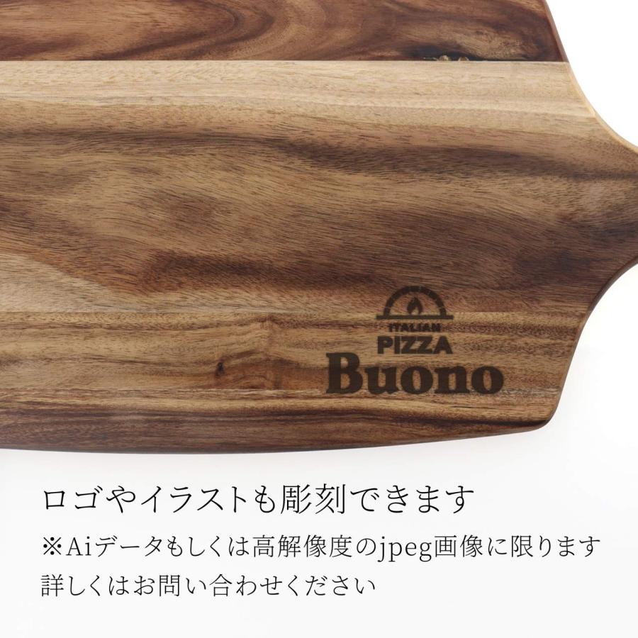 【ラッピング無料】【ロゴ対応】【名入れ代込み】DULTON ダルトン アカシアカッティングボードS 40cm 名前 名入れ 彫刻 刻印 名入れギフト プレゼント |  | 02