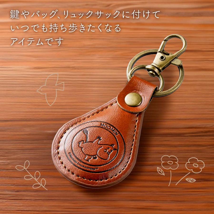 【ラッピング無料】【名入れ代込み】TMF ティーエムエフ レザー キーリング ムーミン 名前 名入れ 彫刻 刻印 名入れギフト プレゼント 誕生日 記念日 記念品 |  | 05