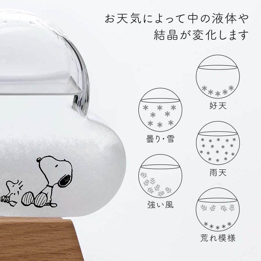 【ラッピング無料】【名入れ代込み】SNOOPY スヌーピー ガラス ストームグラス クラウド 名前 名入れ 彫刻 刻印 名入れギフト プレゼント 誕生日 記念日 |  | 04