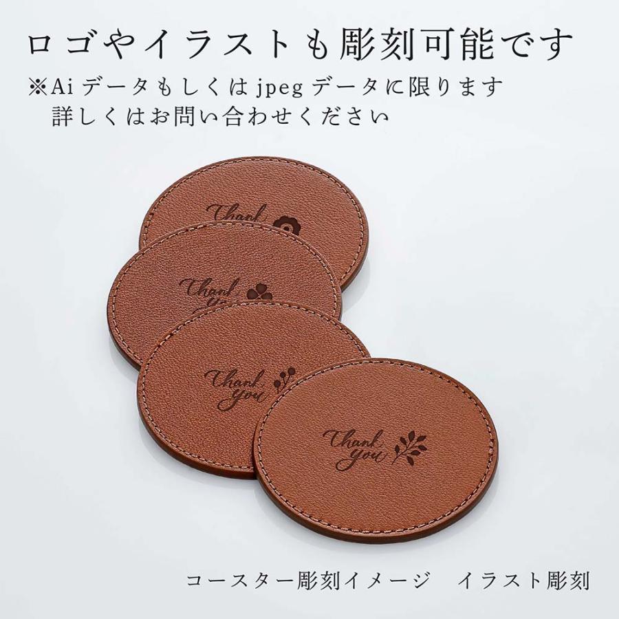 GEORG JENSEN ジョージ・ジェンセン スカイ コースター 4枚 セット 名入れ代込み グラスマット 丸 名入れ 結婚祝 お祝い 高級 ブランド 新築祝い 本革 新築祝い | Georg Jensen | 02