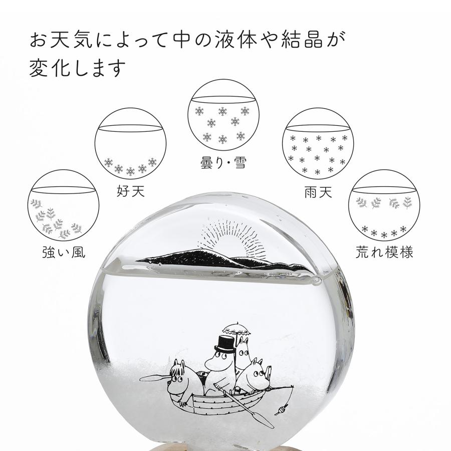 MOOMIN ムーミン ストームグラス ラウンド 名前 名入れ 彫刻 刻印 名入れギフト プレゼント 誕生日 記念日 記念品 引越祝 結婚祝い クリスマス 天気 インテリア |  | 04