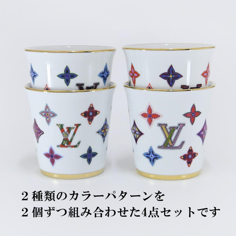 LOUIS VUITTON Louis Vuitton ルイ ヴィトン 陶器カップ モノグラム 