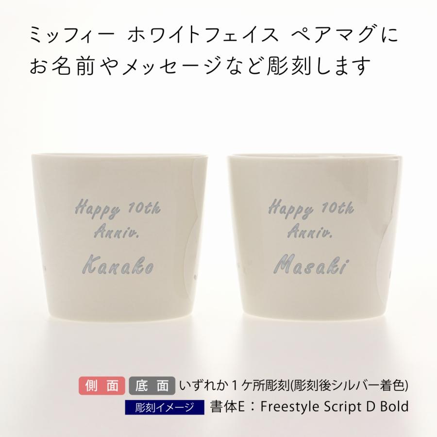 Bruna ディック・ブルーナ ミッフィーホワイトフェイスマグペアセット