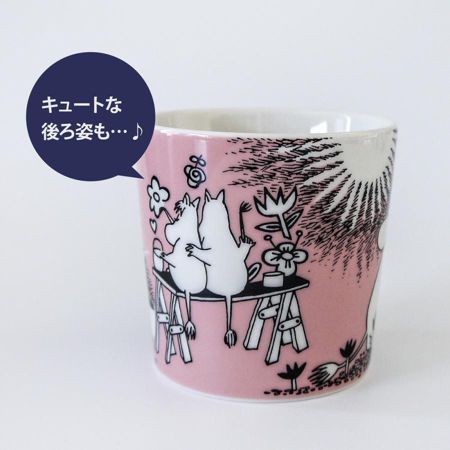 ARABIA アラビア Moomin ムーミン クラシック マグ 0.3L ピンク(LOVE