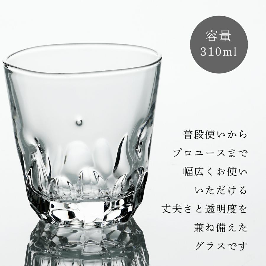 【ラッピング無料】【ロゴ対応】【名入れ代込み】東洋佐々木ガラス 本格焼酎道楽 えくぼ オンザロックグラス 310ml 名前 名入れ 彫刻 刻印 名入れギフト |  | 03