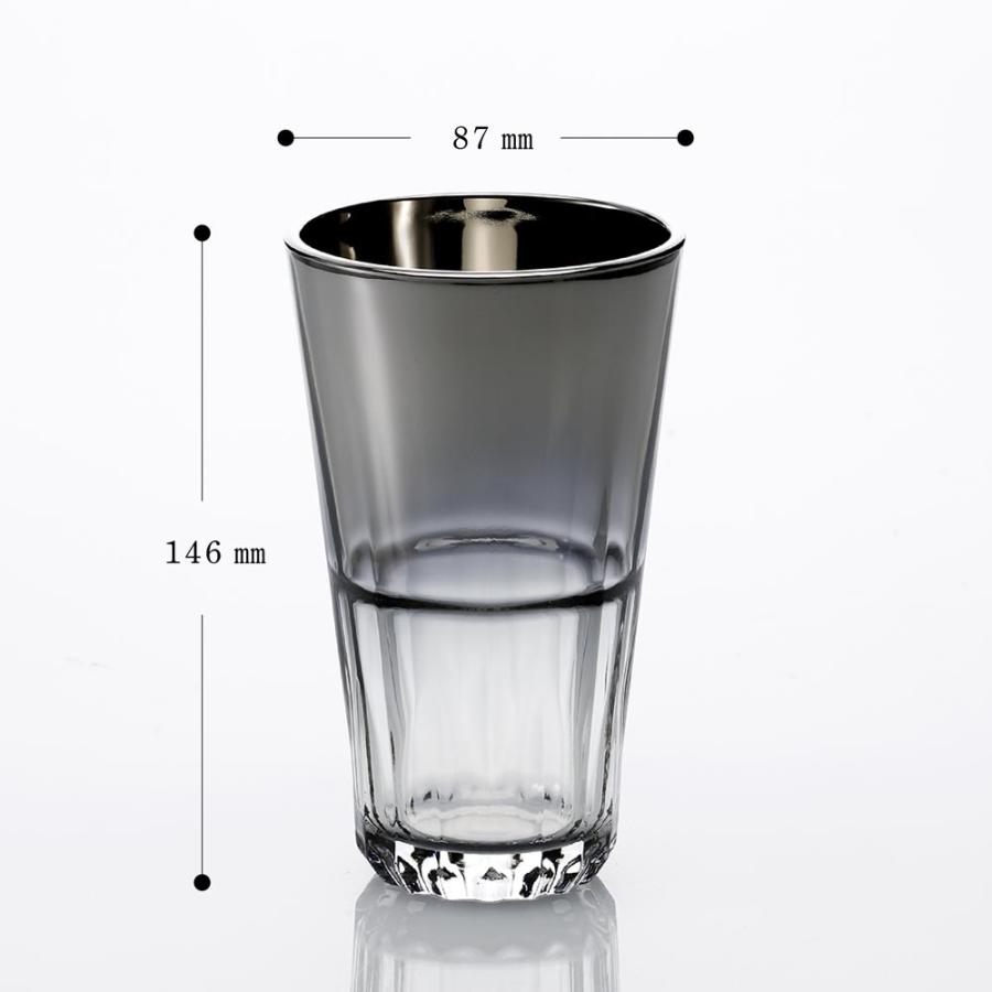 【お急ぎ対応】PROGRESS プログレス SUBLIME ハイボールビアタンブラー 414ml SILVER 名前 彫刻 刻印 名入れ ギフト プレゼント 誕生日 祝い グラス ハイボール | PROGRESS | 04