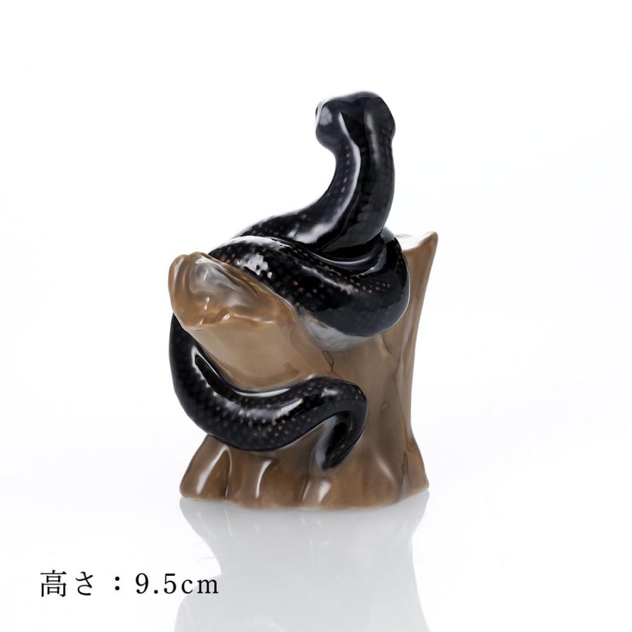 ロイヤルコペンハーゲン 干支フィギュリン 2025 ”スネーク”大理石 台座 Sサイズ オリジナルセット 名入れ ギフト お祝 干支 巳 記念品 還暦 就任 受賞 刻印 | ROYAL COPENHAGEN | 03
