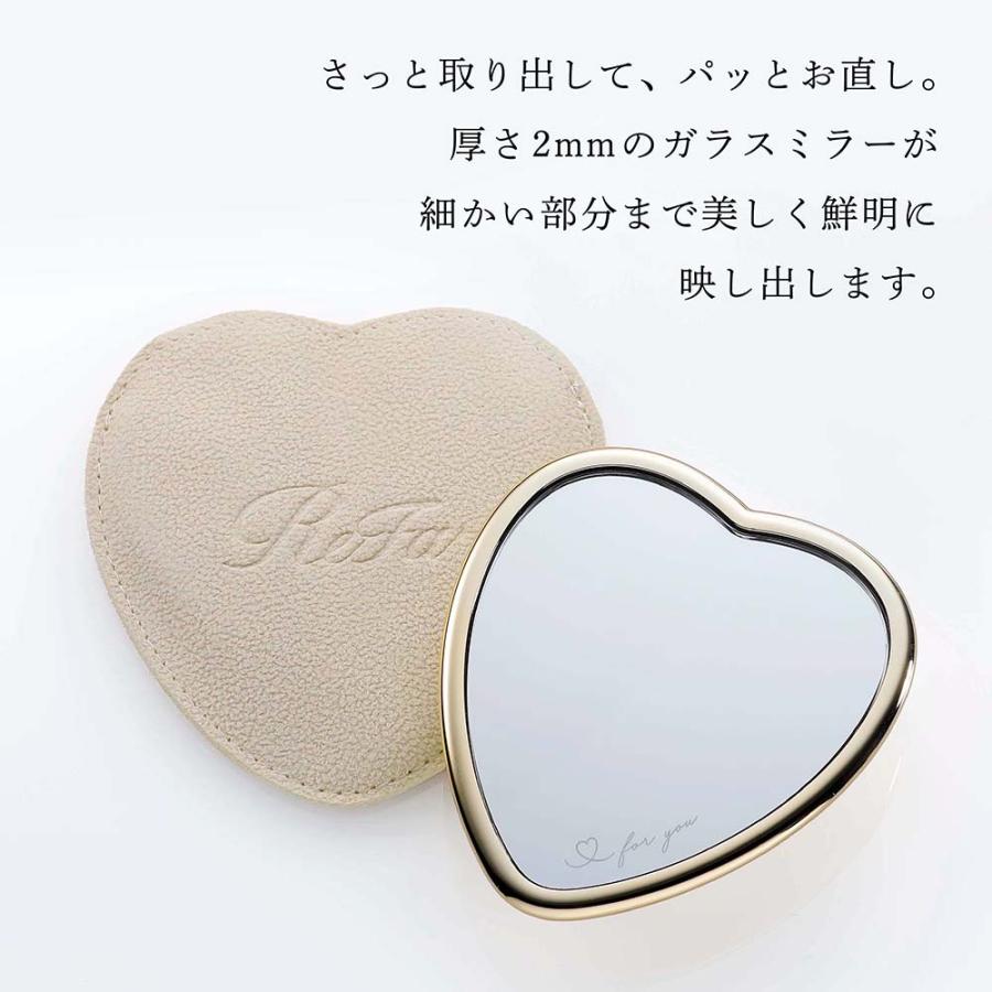 ReFa リファ アイラウィズ & ハートミラー シャンパンゴールド 2点セット 正規品 名入れ ギフト 刻印 彫刻 プレゼント 誕生日 女性 コーム くし 鏡 ミラー | ReFa | 05