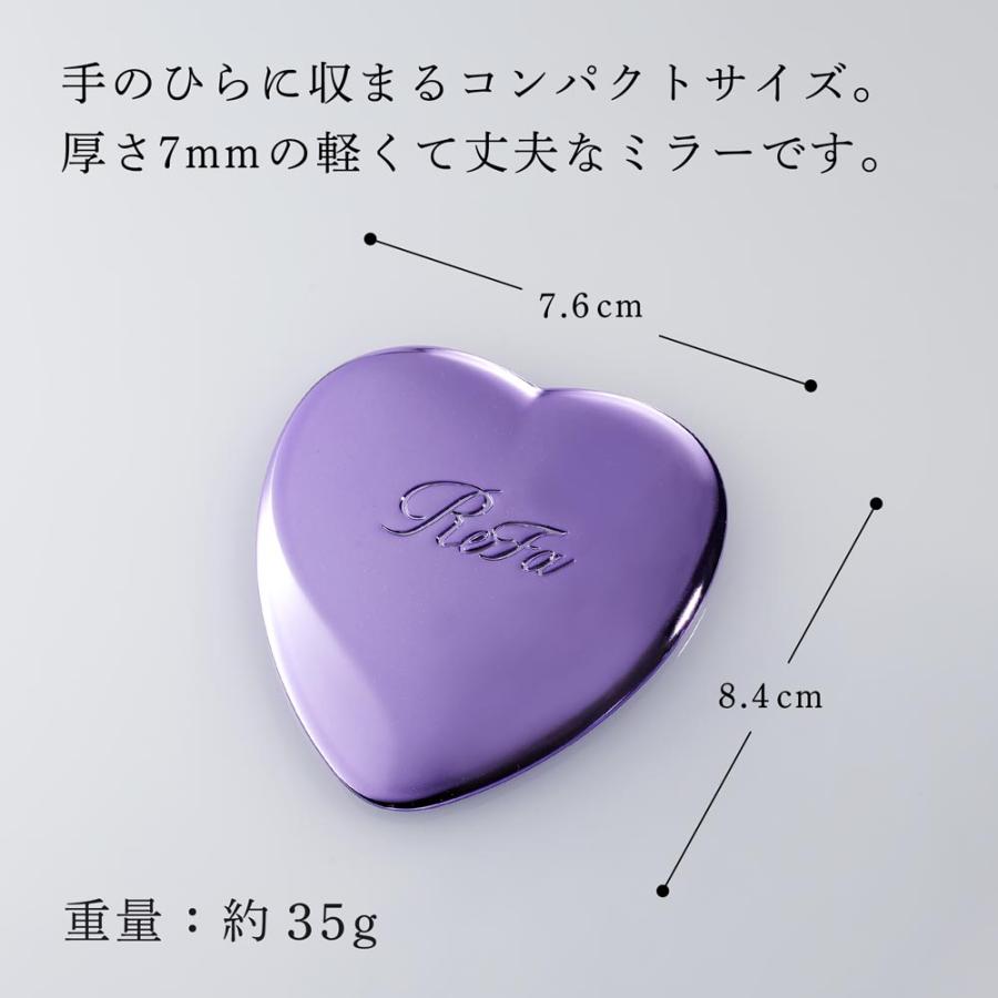 フ*ダ様 リファ　非売品　パープル　ミラー&コーム ReFa（リファ） ハートコーム アイラ & ハートミラー エムパープル 2点