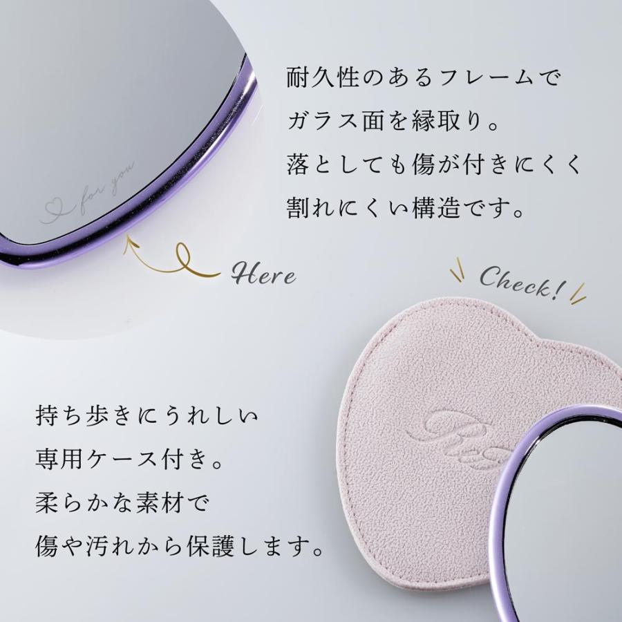 ReFa（リファ） ハートコーム アイラ & ハートミラー エムパープル 2点