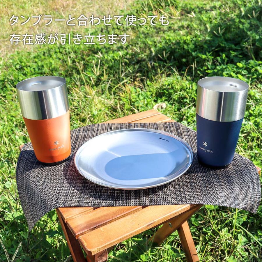 snow peak（スノーピーク） テーブルウェア プレート L ぺア 名入れ