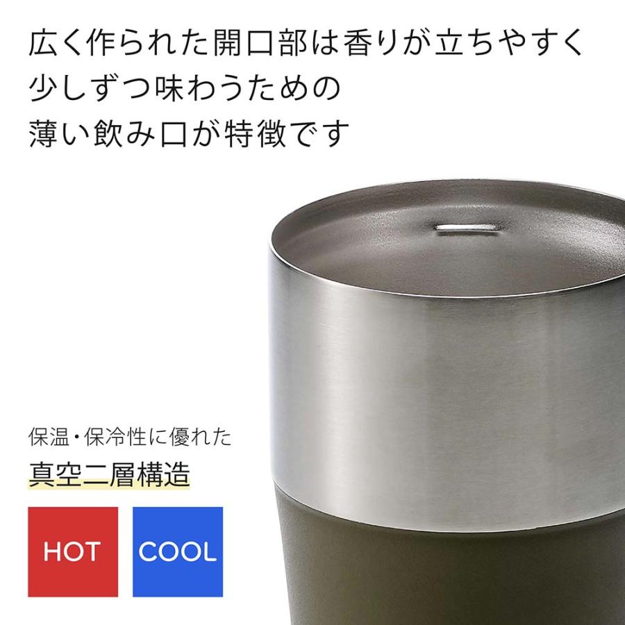 snow peak（スノーピーク） サーモタンブラー 470 オリーブグリーン 名