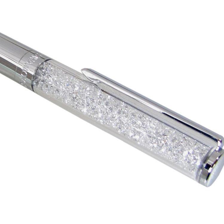 スワロフスキー クリスタルライン ボールペン シルバー 名入れ彫刻代込み 入学祝 就職祝 誕生日 母の日 ギフト 名入れ | SWAROVSKI | 02