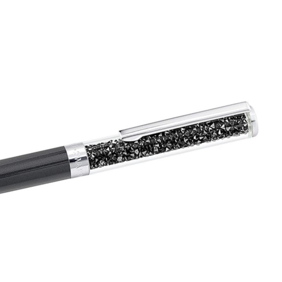 スワロフスキー クリスタルライン ボールペン ジェットブラック 名入れ彫刻代込み 入学祝 就職祝 誕生日 母の日 ギフト 名入れ | SWAROVSKI | 02