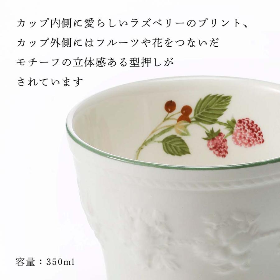 WEDGWOOD（ウェッジウッド） フェスティビティ ラズベリー マグ ペア