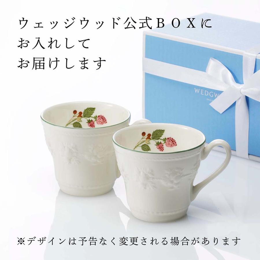 WEDGWOOD（ウェッジウッド） フェスティビティ ラズベリー マグ ペア