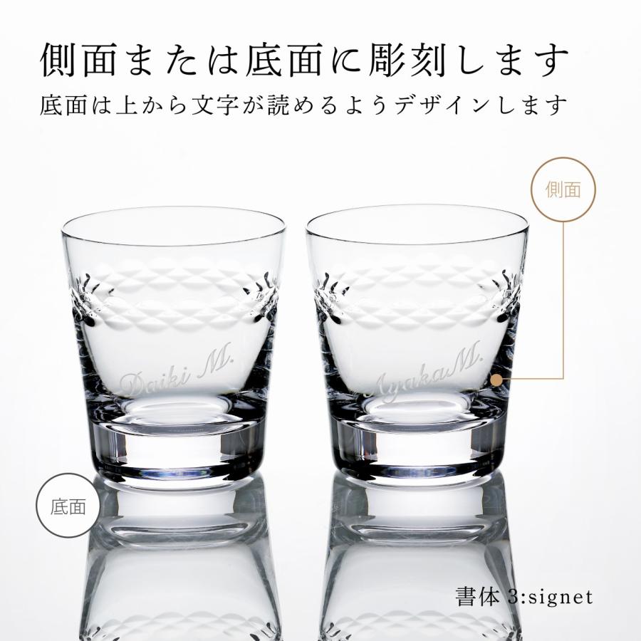 WEDGWOOD ウェッジウッド ネオ タンブラー 330ml ペア 名入れ彫刻代込み 名入れ 名前 刻印 記念品 グラス ロックグラス 結婚祝 結婚記念日 新築祝 開店祝の画像