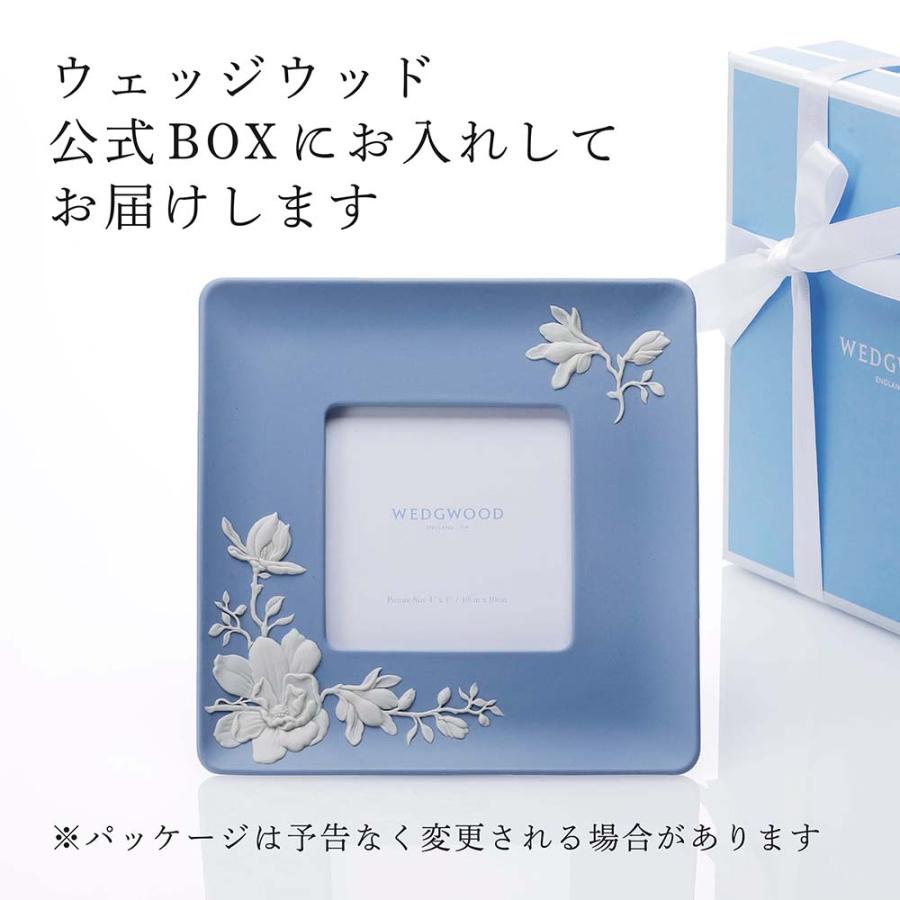 WEDGWOOD ウェッジウッド マグノリア ブロッサム ピクチャーフレーム 19cm 名入れ代込 名入れ ギフト ジャスパー  写真立て フォトフレーム 法人 企業 周年記念 | WEDGWOOD | 05