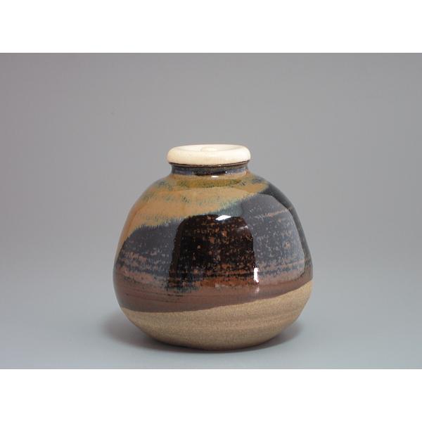 高取茄子茶入 十一代高取静山造 共箱 : 茶道具商 越中屋 - 通販 高取茄子茶入 十一代高取静山造 共箱 : 茶道具商 越中屋 - 通販