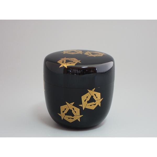 鱗鶴蒔絵黒大棗 前端春斎造 共箱 : 茶道具商 越中屋 - 通販 鱗鶴蒔絵黒大棗 前端春斎造 共箱 : 茶道具商 越中屋 - 通販