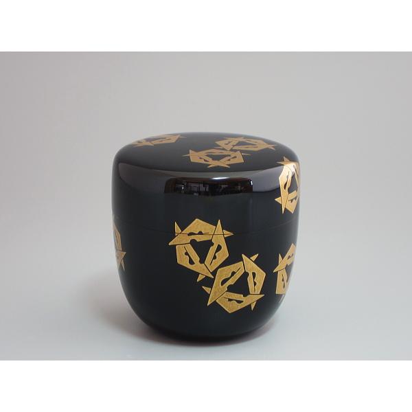 鱗鶴蒔絵黒大棗 前端春斎造 共箱 : 茶道具商 越中屋 - 通販 鱗鶴蒔絵黒大棗 前端春斎造 共箱 : 茶道具商 越中屋 - 通販