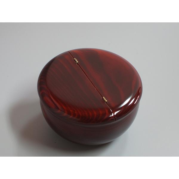 老松割蓋茶器 山中塗 鱗鶴金襴(長緒仕覆付) : 茶道具商 越中屋 老松割蓋茶器 山中塗 鱗鶴金襴(長緒仕覆付) : 茶道具商 越中屋