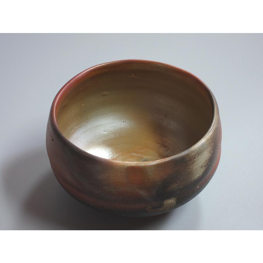 備前焼 窯変金備前茶碗 安達重造 共箱 : 茶道具商 越中屋 - 通販