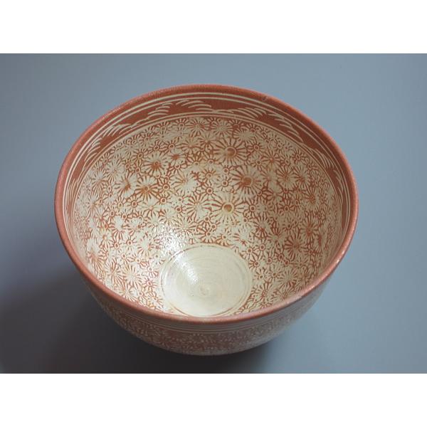 花三島茶碗 李殷九造 桐箱(作者経歴栞付) : 茶道具商 越中屋 花三島茶碗 李殷九造 桐箱(作者経歴栞付) : 茶道具商 越中屋